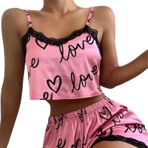 Pijama de Renda Sexy Love